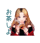 オトナギャルの秋♡キュート（個別スタンプ：13）
