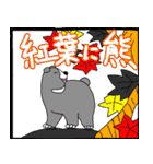 くまったくまたち特装版10月（個別スタンプ：14）