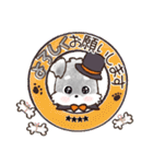 【犬の日】愛犬♡シュナウザー★ご挨拶（個別スタンプ：6）