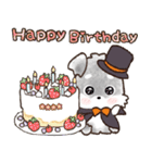 【犬の日】愛犬♡シュナウザー★ご挨拶（個別スタンプ：27）