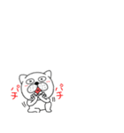 小さいぶさいく犬56（個別スタンプ：27）