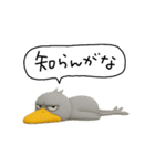 目ヂカラ強め☆関西弁のハシビロコウ（個別スタンプ：2）