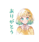 使いやすい女の子の秋スタンプ（個別スタンプ：33）