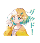 使いやすい女の子の秋スタンプ（個別スタンプ：39）