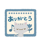 ナチュラルアメショ4（個別スタンプ：9）