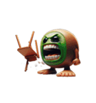 毛むくじゃらのタマゴキウイ（個別スタンプ：11）