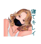 オトナギャルのズボラ美容術（個別スタンプ：11）