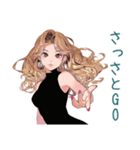 オトナギャルのズボラ美容術（個別スタンプ：39）