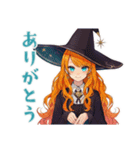 魔女のほんわか日常（個別スタンプ：7）
