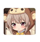 おさるに変身みなみちゃんスタンプ（個別スタンプ：26）
