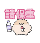 ポメトーンでか文字（繁体字）（個別スタンプ：39）