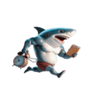 ボクシングサメのクリティカル日常（個別スタンプ：1）