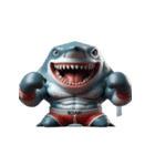 ボクシングサメのクリティカル日常（個別スタンプ：12）