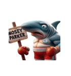 ボクシングサメのクリティカル日常（個別スタンプ：22）