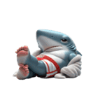 ボクシングサメのクリティカル日常（個別スタンプ：25）