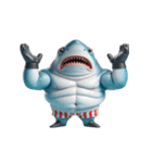 ボクシングサメのクリティカル日常（個別スタンプ：28）