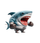 ボクシングサメのクリティカル日常（個別スタンプ：29）