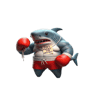 ボクシングサメの崩壊爆笑,（個別スタンプ：20）