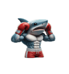 ボクシングサメの崩壊爆笑,（個別スタンプ：29）