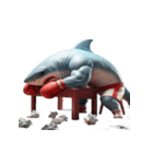 ボクサーサメの爆笑チャレンジ,（個別スタンプ：29）