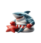 ボクシングサメの咆哮スタンプ,（個別スタンプ：29）