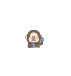 どきどきちいさいおさるさん01（個別スタンプ：11）