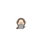 どきどきちいさいおさるさん01（個別スタンプ：36）