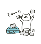 地味に余計なことするネコ（個別スタンプ：7）