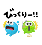 カラフルモンスター♡手書きでか文字（個別スタンプ：29）