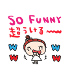 nenerin日常会話スタンプ日本語英語1気遣い（個別スタンプ：21）