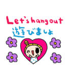 nenerin日常会話スタンプ日本語英語1気遣い（個別スタンプ：30）