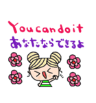 nenerin日常会話スタンプ日本語英語1気遣い（個別スタンプ：38）