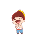 元気いっぱい！小八将の日常（個別スタンプ：1）