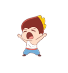 元気いっぱい！小八将の日常（個別スタンプ：3）