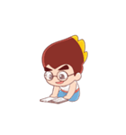 元気いっぱい！小八将の日常（個別スタンプ：15）