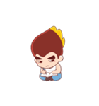 元気いっぱい！小八将の日常（個別スタンプ：16）