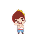 元気いっぱい！小八将の日常（個別スタンプ：18）
