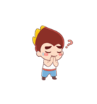 元気いっぱい！小八将の日常（個別スタンプ：30）