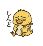 やさぐれヒヨコ【ブラックジョーク編】（個別スタンプ：17）