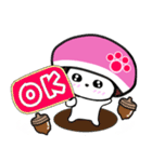 【秋】よく使う会話 犬のモナちゃん（個別スタンプ：9）