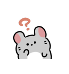 ゆるふわチンチラ（文字付き）（個別スタンプ：11）