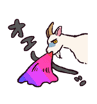 ヤギです.（個別スタンプ：18）