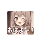 エプロンみなみアニメーション（個別スタンプ：15）