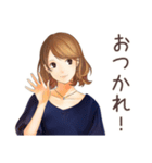オトナ女子の秋★きれいめ毎日（個別スタンプ：2）