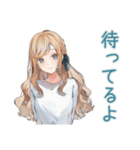 優しいお姉さんの秋日和♡（個別スタンプ：24）