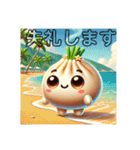 肉まんの妖精ぷくぷく。にくまにあ日常挨拶（個別スタンプ：10）