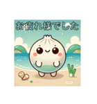 肉まんの妖精ぷくぷく。にくまにあ日常挨拶（個別スタンプ：22）