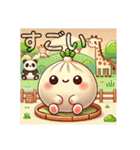 肉まんの妖精ぷくぷく。にくまにあ日常挨拶（個別スタンプ：31）