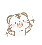 ちょっぴりあまのじゃくなほわいとたいがー（個別スタンプ：26）