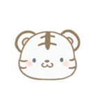 ちょっぴりあまのじゃくなほわいとたいがー（個別スタンプ：29）